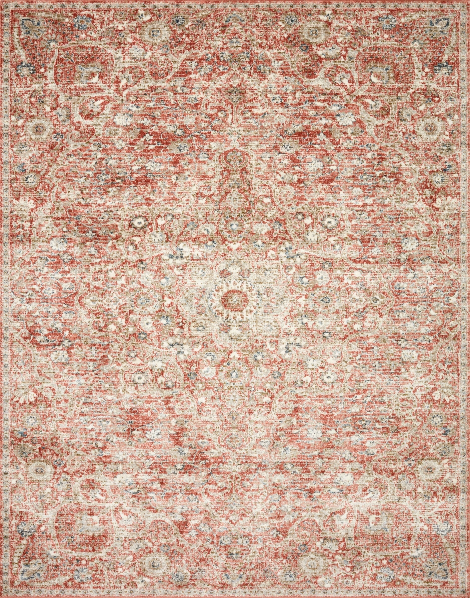 SABASAB-02RUBE160S 18 x 18 in. Sample Saban Area Rug, Rust & Beige