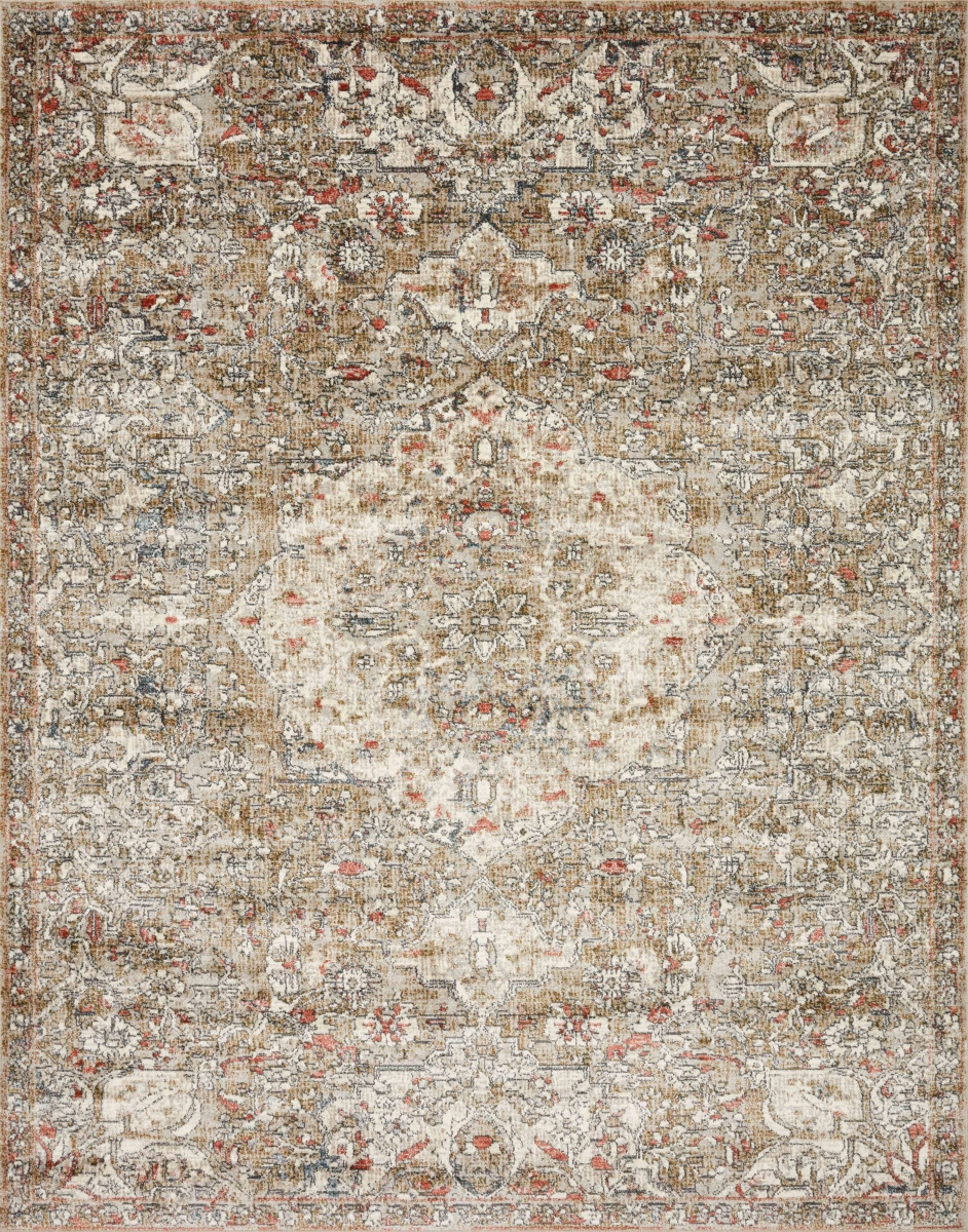 SABASAB-07SWBE7AA0 7 ft.-10 in. x 10 ft. Saban Rectangle Area Rug, Straw & Beige