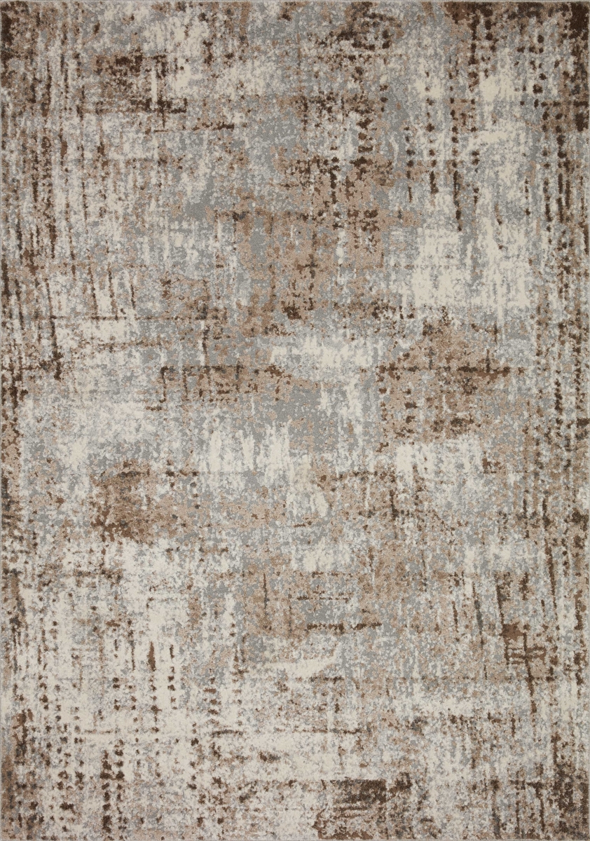 AUSTAUS-01NAMC2030 2 x 3 ft. Austen Rectangle Area Rug, Natural & Mocha