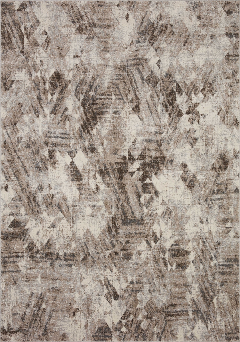 AUSTAUS-03NAMC2030 2 x 3 ft. Austen Rectangle Area Rug, Natural & Mocha