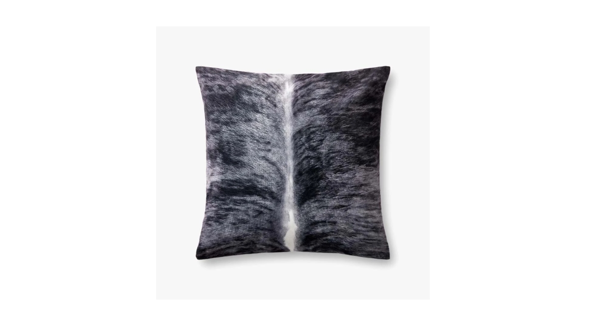 DSETP0979CC00PIL3 22 x 22 in. Down Fiiled Pillow with Cover, Charcoal