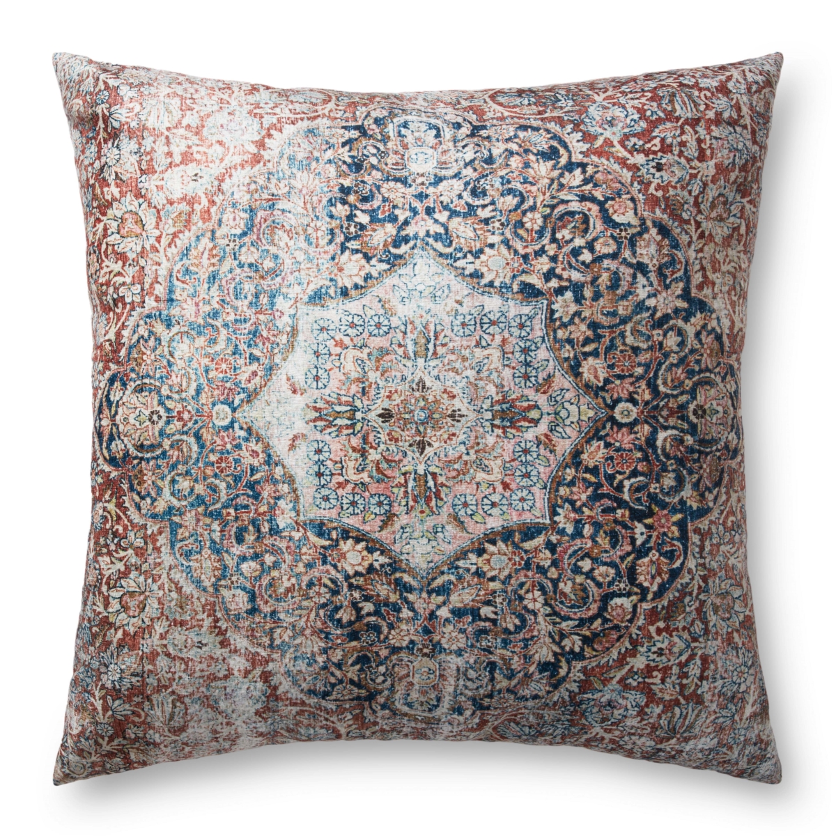 FL01FP0008RENVFL36 36 x 36 x 6 in. Floor Pillow, Red & Navy