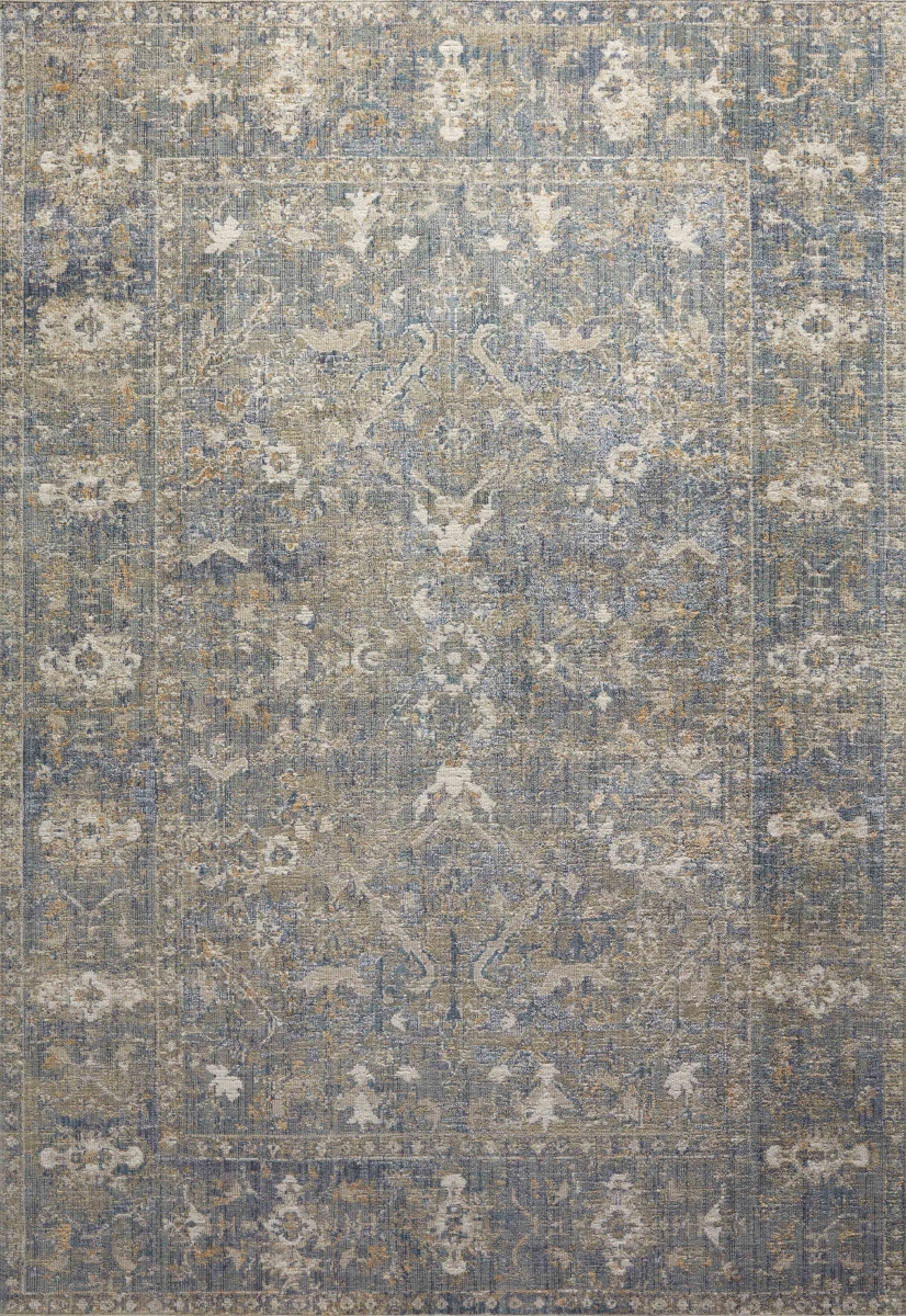 ROSMROE-02IVNAB6F6 11 ft. 6 in. x 15 ft. 6 in. Rosemarie Power Loomed Traditional Rectangle Area Rug, Ivory & Natural