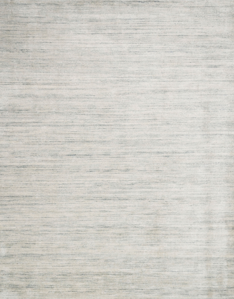 ROBIROB-01SI005686 5 ft. 6 in. x 8 ft. 6 in. Robin Contemporary Hand Loomed Rectangle Area Rug, Silver