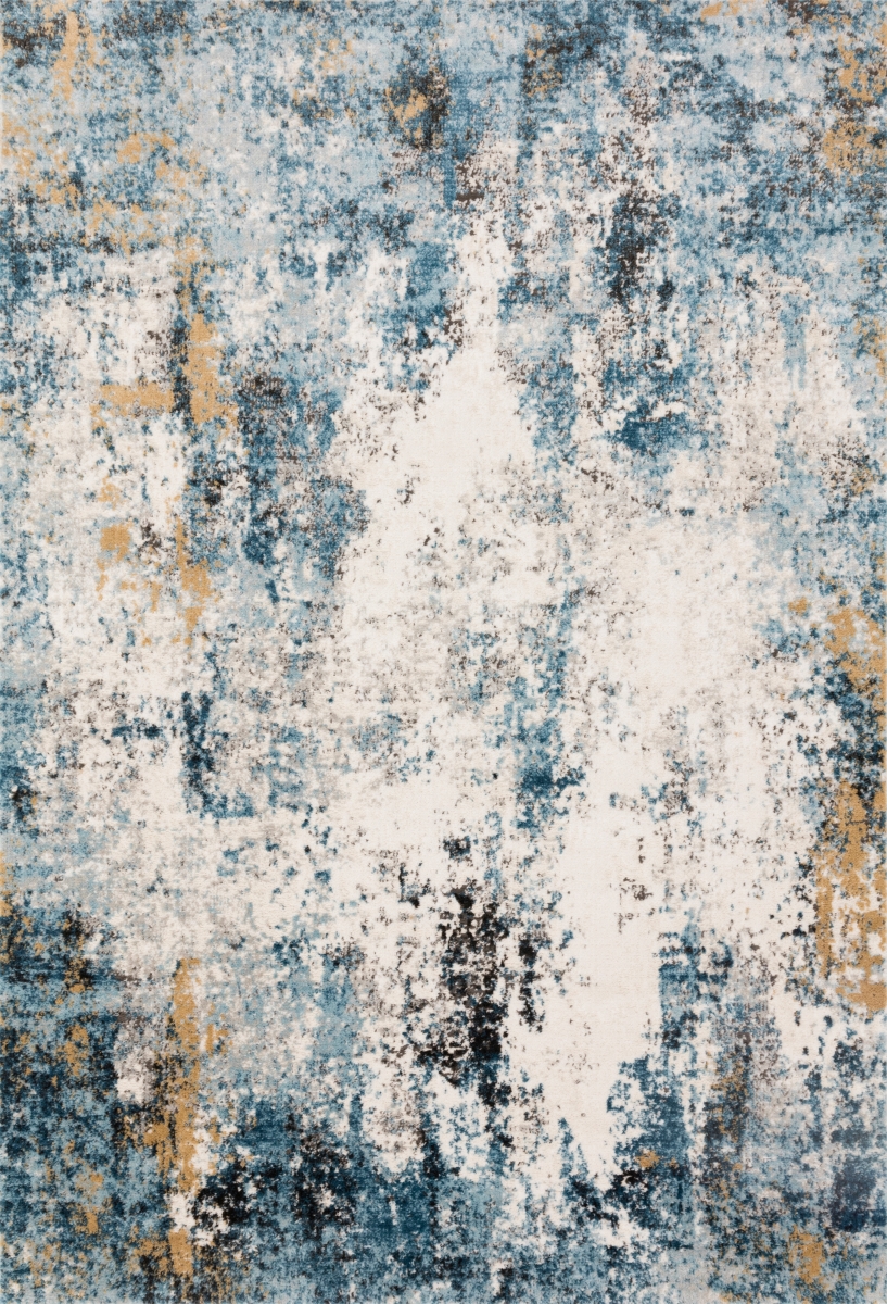 ALCHALC-05DEIVB6F0 11 ft. 6 in. x 15 ft. Alchemy Rectangle Area Rug, Denim & Ivory