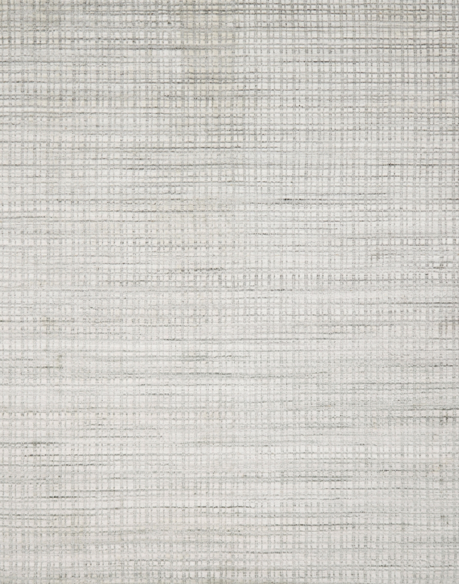 Loloi URBAUB-01SI002030 2 x 3 ft. Urbana UB-01 Hand Loomed Rectangle Transitional Area Rug, Silver