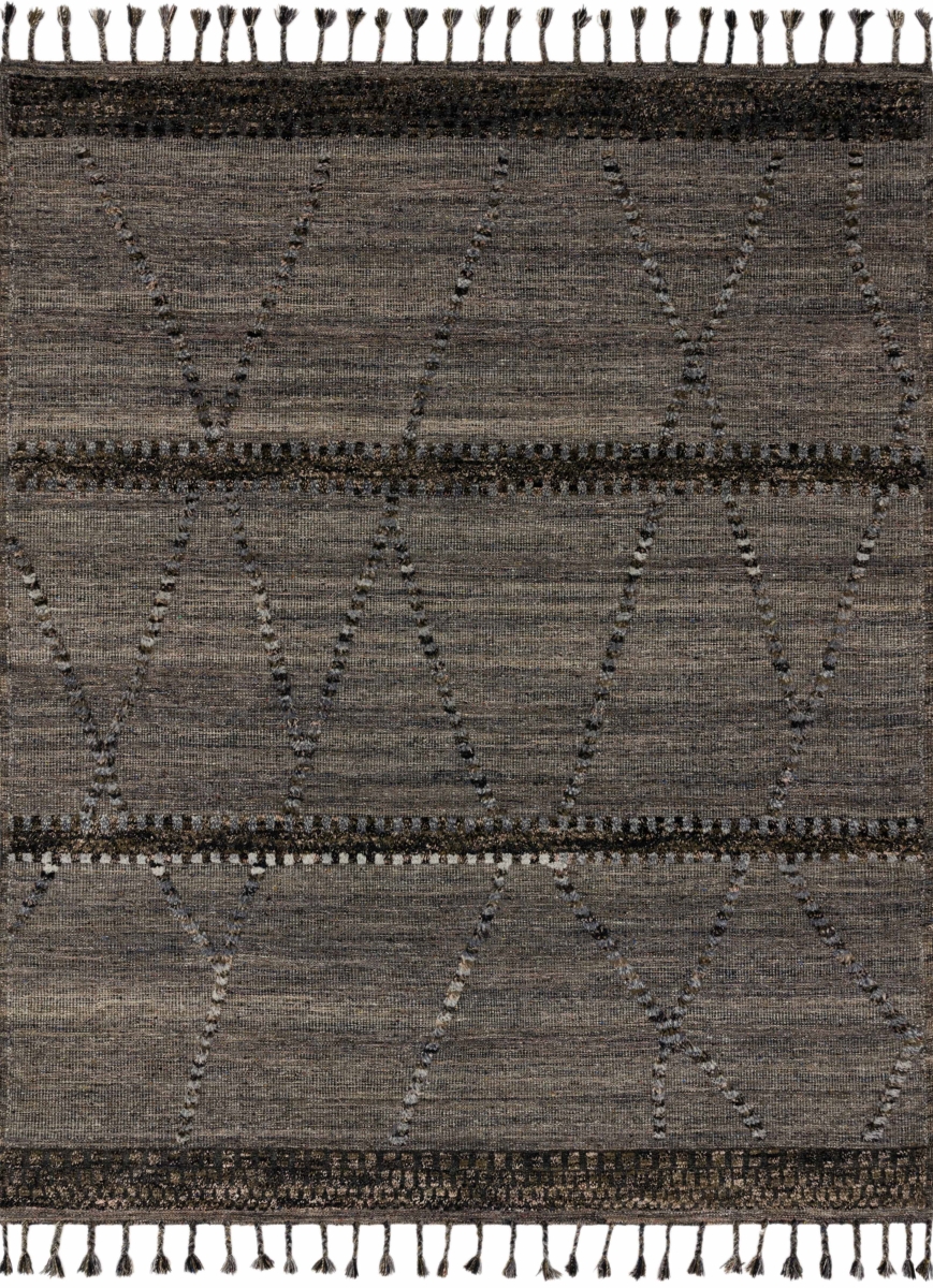 IMANIMA-04GYML5686 5 ft. 6 in. x 8 ft. 6 in. Iman Rectangle Area Rug, Gray & Multi