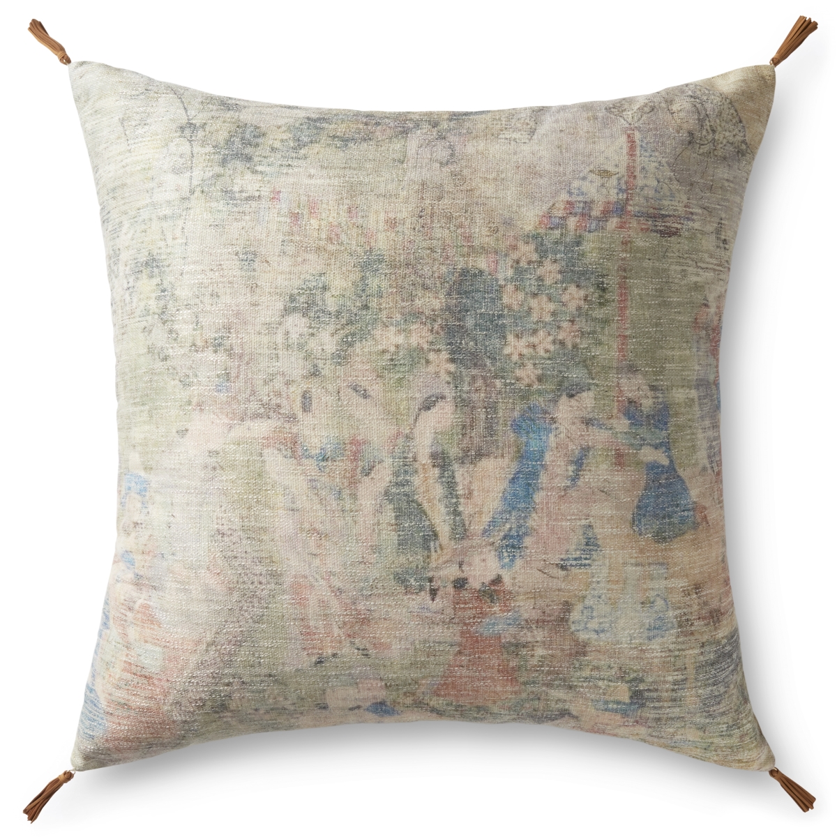 36 x 36 x 6 in. Justina Blakeney Filled Pillow - Multi Color
