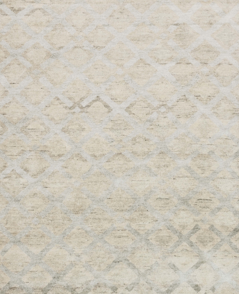 Loloi SANRSK-02SN002030 2 x 3 ft. Hand Knotted Sandro Contemporary Rectangle Area Rug, Stone