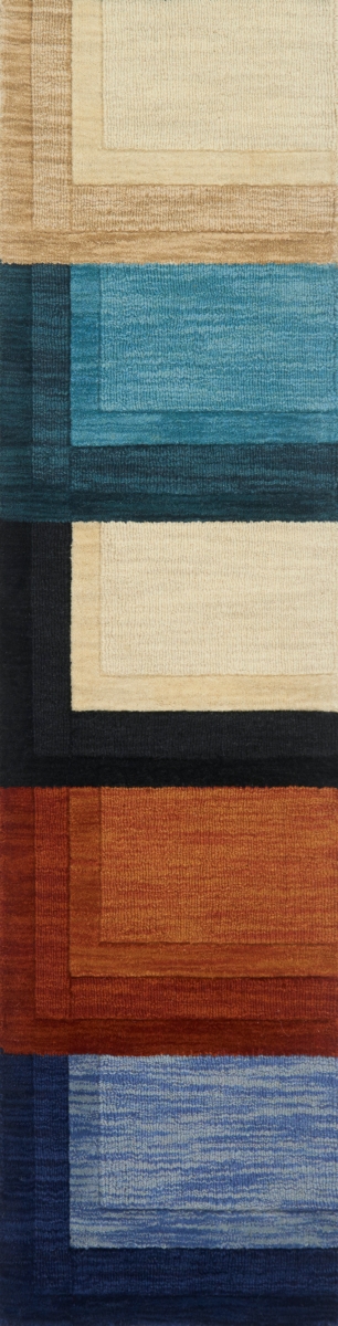 Loloi HAMIHM-01CB021050 1 x 5 ft. Hand Loomed Hamilton Transitional Rectangle Area Rug, Color Blanket 2