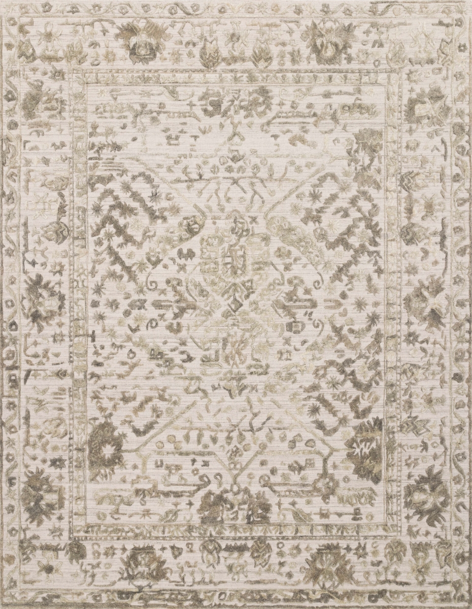 Loloi EMMEEMM-02SA002030 2 x 3 ft. Hand Loomed Emmett Transitional Rectangle Area Rug, Sand