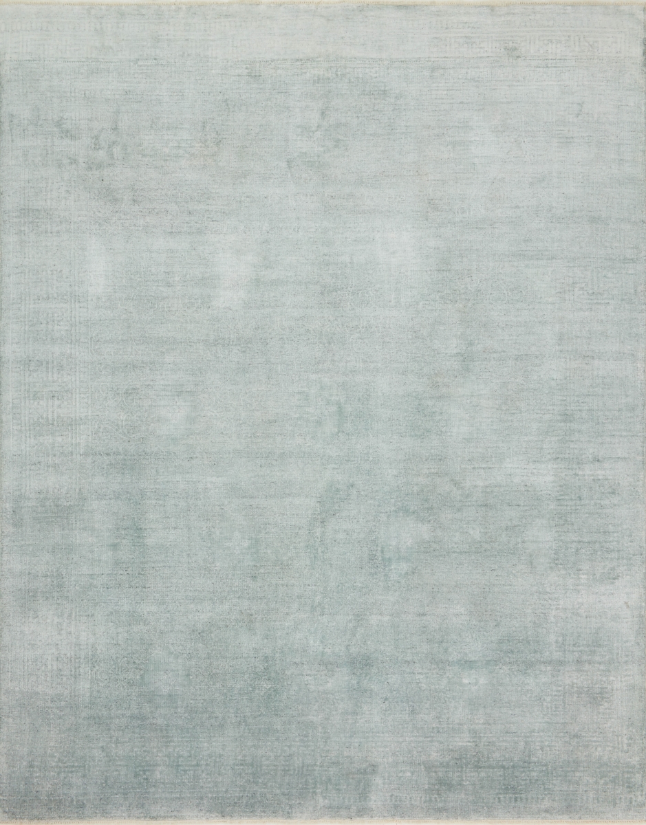 Loloi LUCILD-01SC0080A0 8 x 10 ft. Hand Knotted Lucid Traditional Rectangle Area Rug, Sky