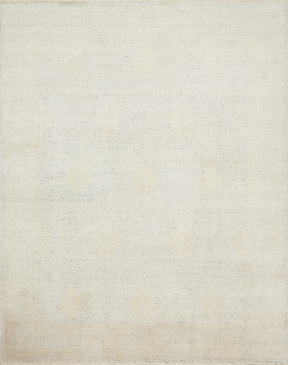 Loloi LUCILD-01BO00A0E0 10 x 14 ft. Hand Knotted Lucid Traditional Rectangle Area Rug, Bone