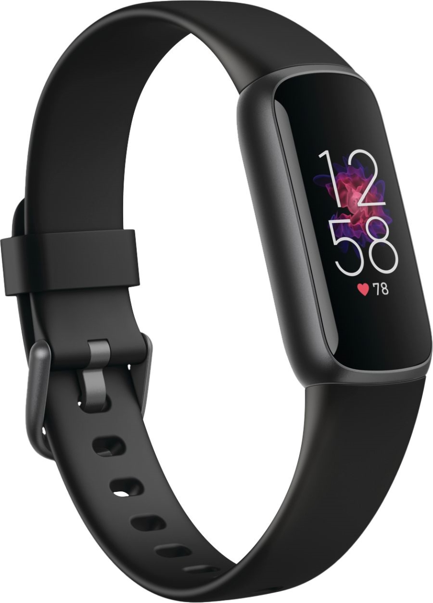 Picture of Fitbit FB422BKBK Luxe Fitness & Wellness Tracker&#44; Black & Graphite