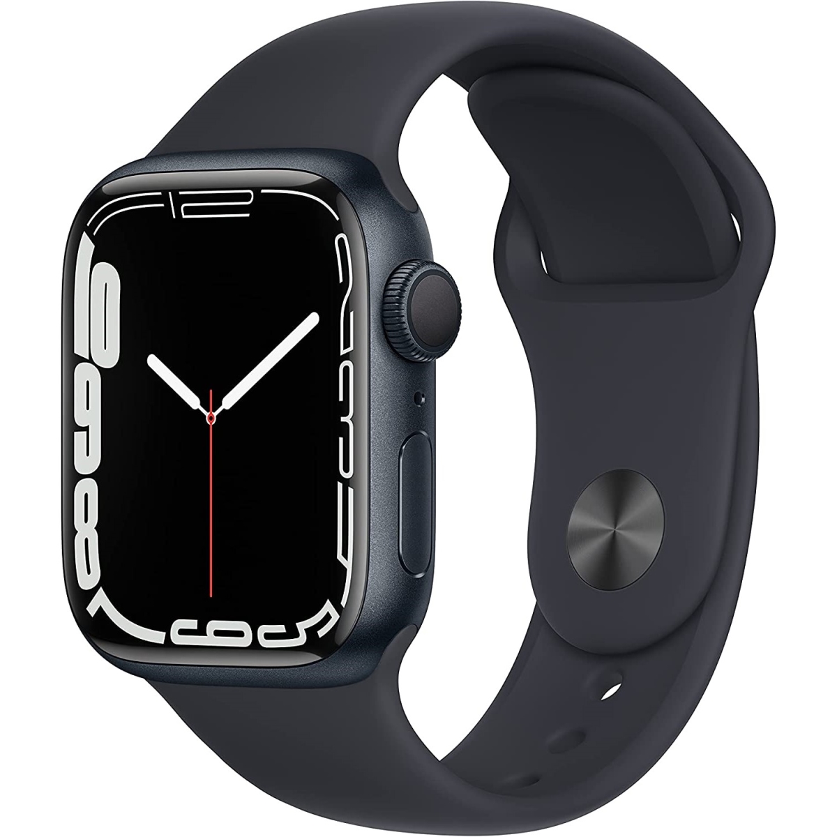 Picture of Apple MKMX3LL-A 41 mm Series 7 Midnight Aluminum Case with Midnight Sport Band Watch