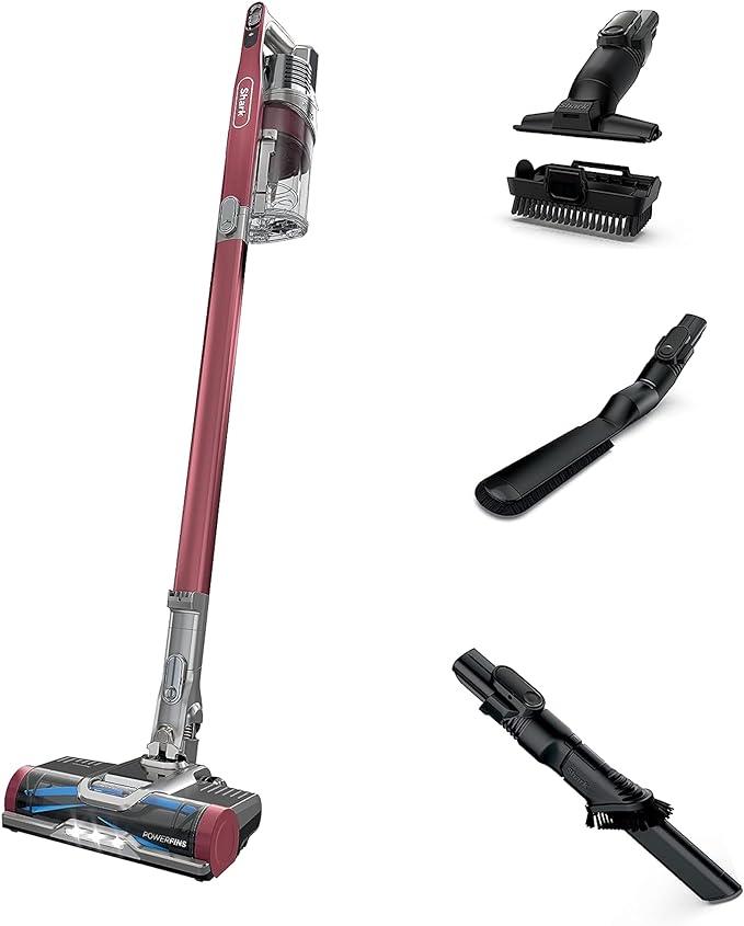 IZ362H Anti Allergen Cordless Lightweight Stick Vacuum - Red
