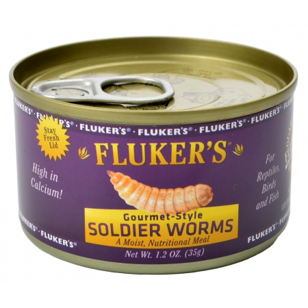 Picture of Flukers 0.53 1.2 oz Gourmet Style Soldier Worms
