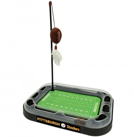 Picture of Pets First PTF10684 Pittsburgh Steelers Cat Scratcher