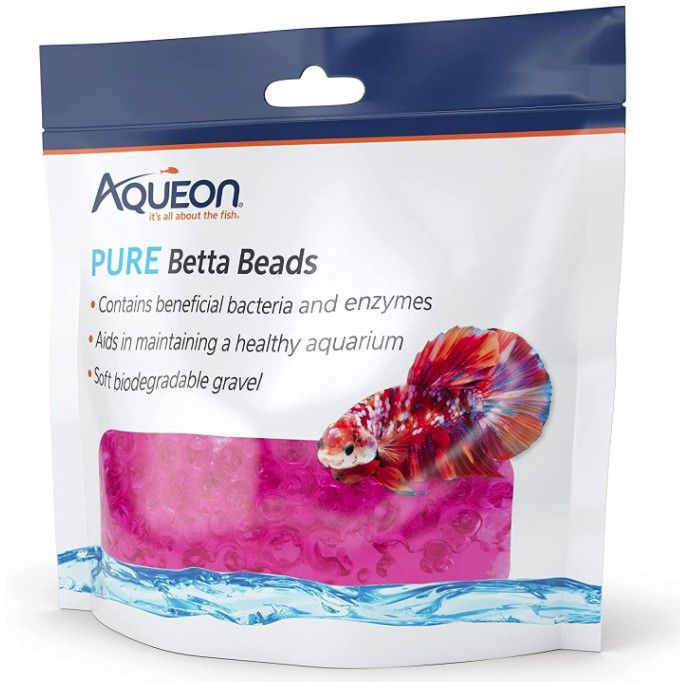 Picture of Aqueon AU00179 Pure Betta Beads&#44; Pink