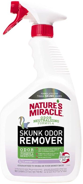 Picture of Pioneer Pet PNP98421 32 oz Natures Miracle Skunk Odor Remover&#44; Lavender Scent