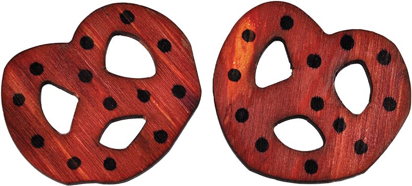 Picture of AE Cage AE00984 Wooden Pretzels Chew Toy - 2 Count
