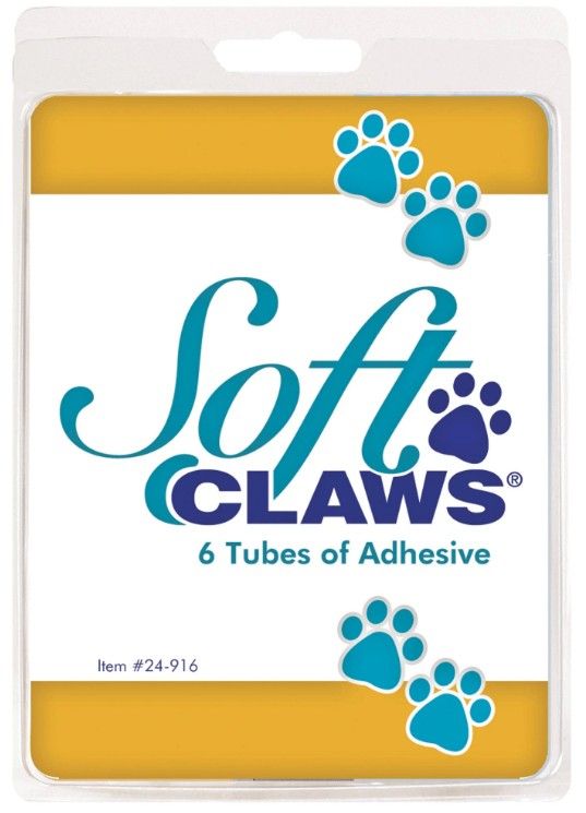 Picture of Soft Claws SFC24916 Nail Cap Adhesive Refill - 6 Count