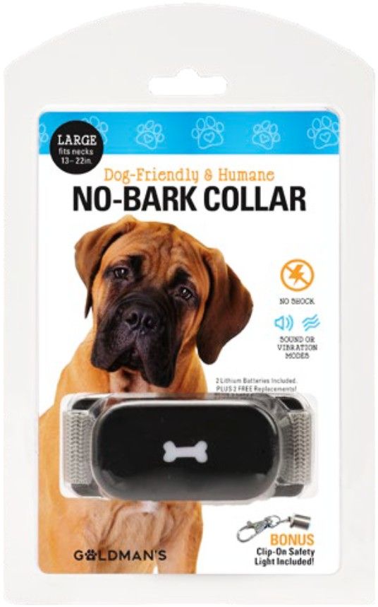Picture of Goldmans GLD00792 13-22 in. No-Bark Collar Dog Friendly & Humane Necks - Large