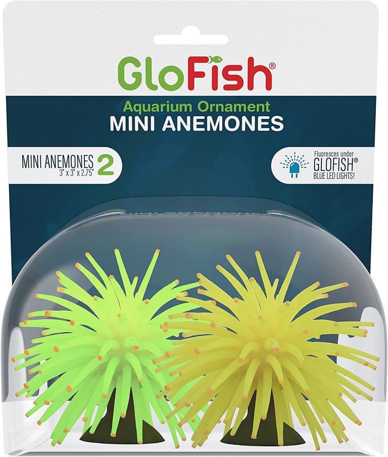 Picture of Tetra WL78446 GloFish Anemone Aquarium Ornament Mini Multi-Pack - 2 Count