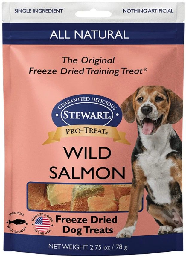 Picture of Stewart R00280 2.75 oz Freeze Dried Wild Salmon Treats