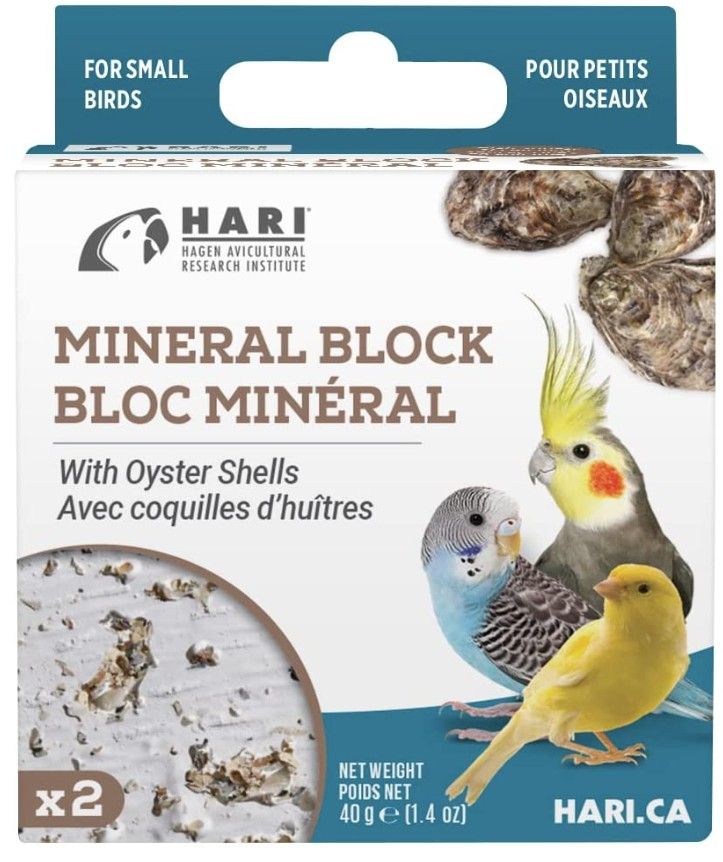 Picture of Hari XB82194 1.4 oz Oyster Shell Mineral Block for Small Birds