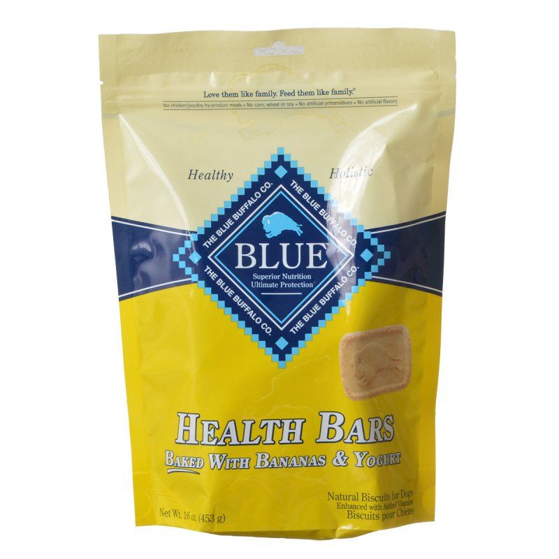 Picture of Blue Buffalo BF00508 16 oz Health Bars Dog Biscuits with Baked Bananas & Yogurt
