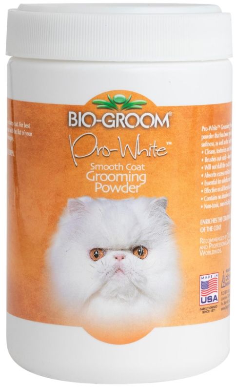 Picture of Bio-Groom BD50508 8 oz Pro-White Smooth Coat Grooming Powder for Cats