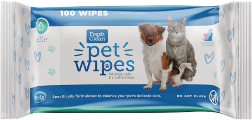 Picture of Fresh N Clean LK98205 Pet Wipes for Dogs & Cats - 100 Count
