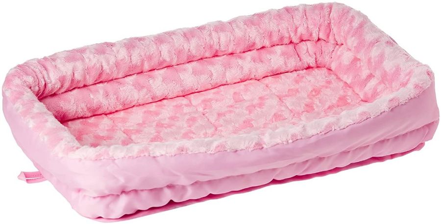 Picture of Mid West HY01918 Double Bolster Pet Bed&#44; Pink - Extra Small