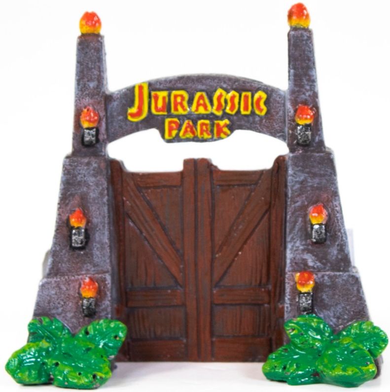 Picture of Penn Plax PP10483 Jurassic Park Mini Gate Aquarium Ornament