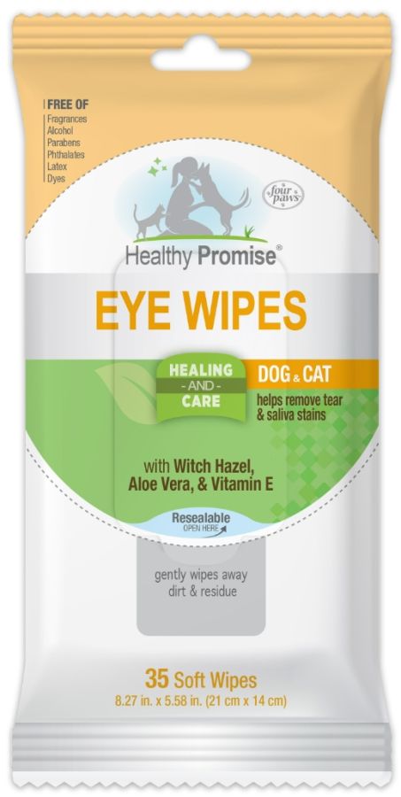 Picture of Four Paws FF01772 Eye Wipes for Dogs & Cats - 35 Wipes