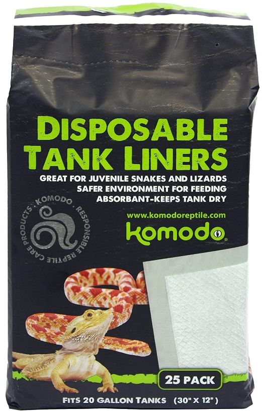 Picture of Komodo KO93272 12 x 30 in. Reptile Pads Disposable Tank Liners