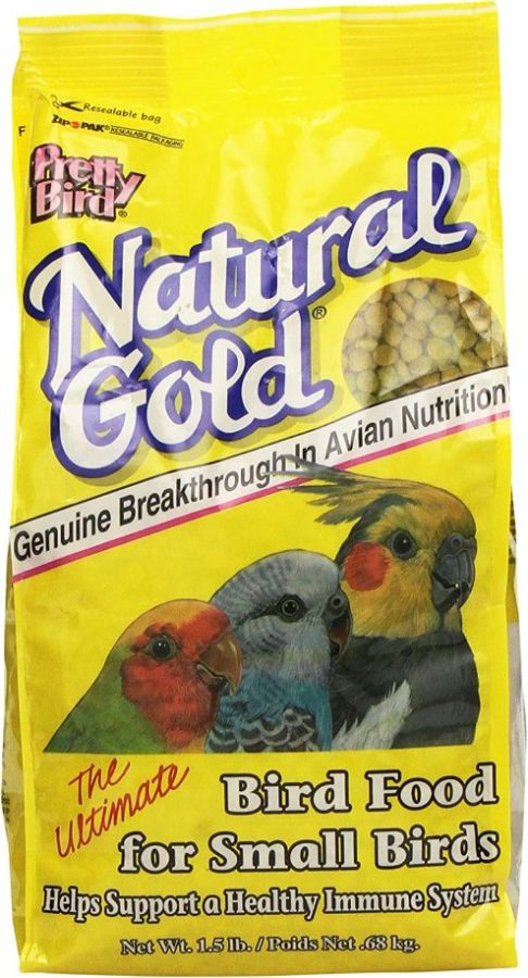 Picture of Pretty Pets PB73308 1.5 lbs Natural Gold Food for Small Birds