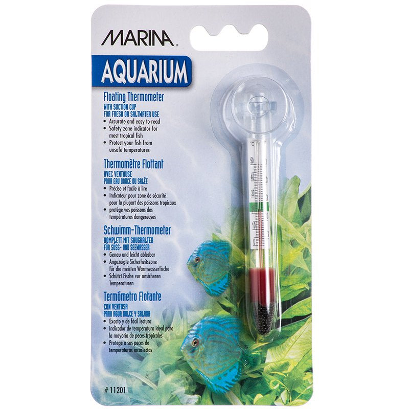 Picture of Marina XA1201M Aquarium Floating Thermometer with Suction Cup