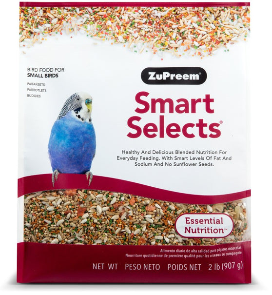Picture of ZuPreem ZP31020M Smart Selects Bird Food for Small Birds