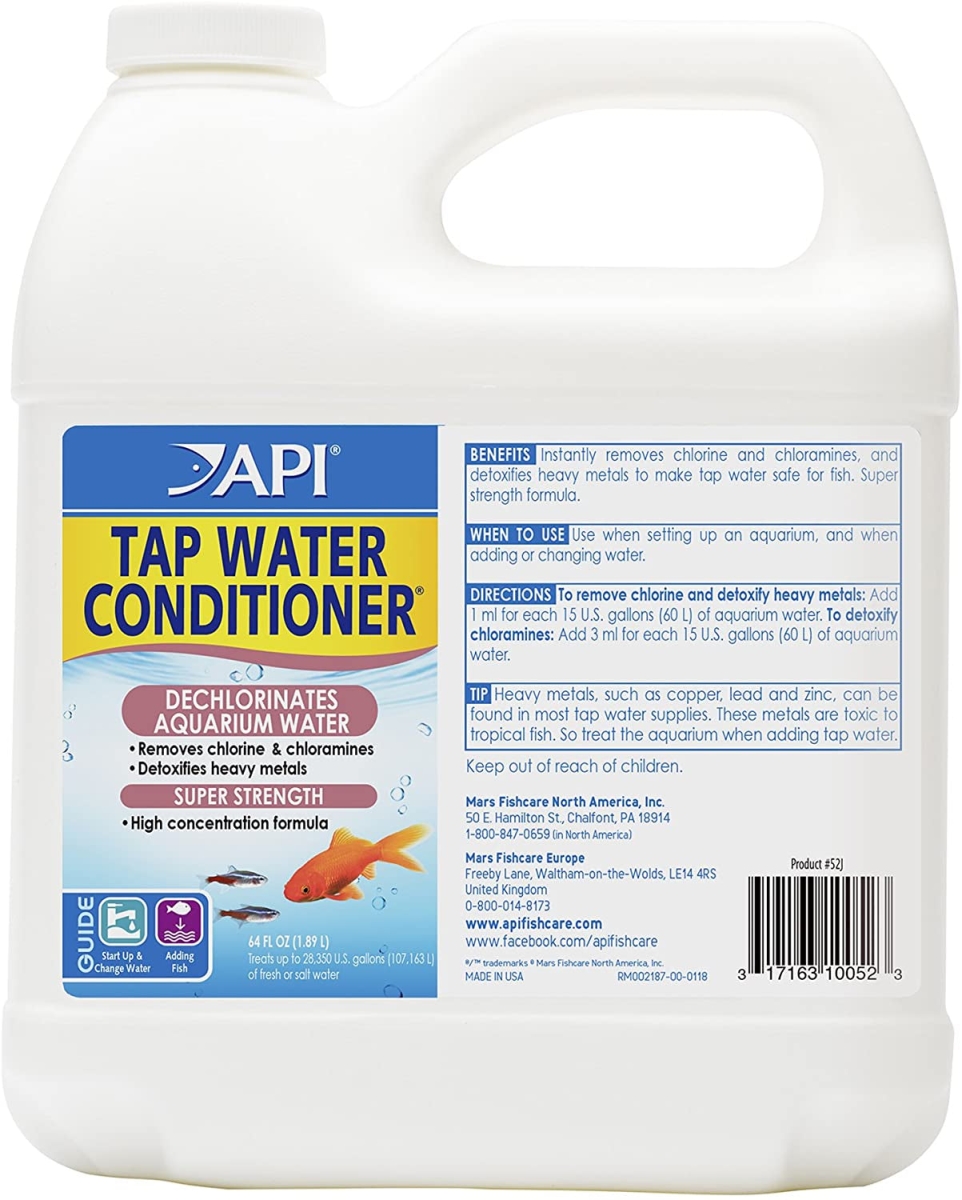 Picture of API AP052JM Tap Water Conditioner Detoxifies Heavy Metals & Dechlorinates Aquarium Water