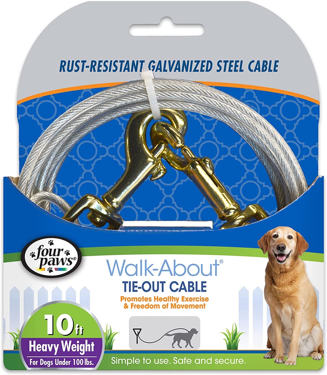 Picture of Four Paws FF84710P Heavy Weight Dog Tie-Out Cable
