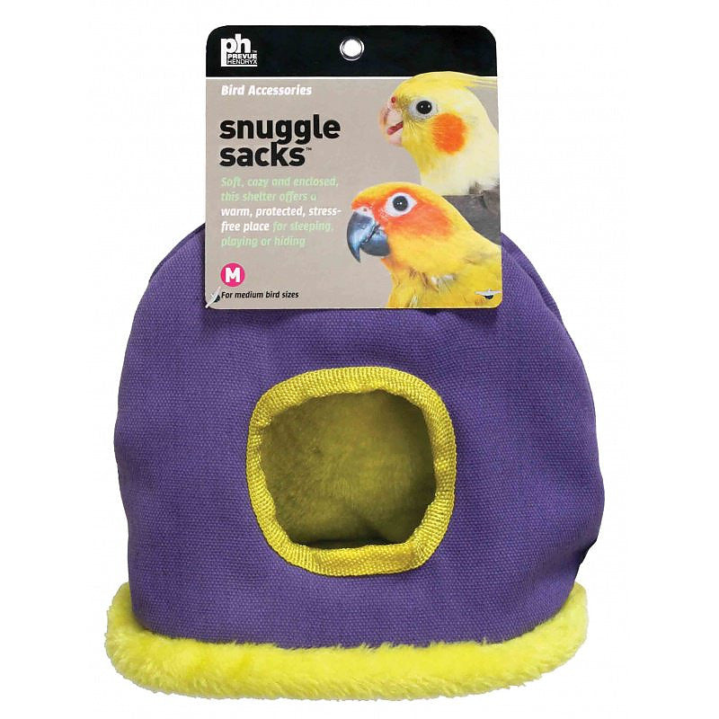 Picture of Prevue PV01168M Snuggle Sack Medium Bird Shelter for Sleeping&#44; Playing & Hiding