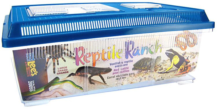 Picture of Lees S20055N Reptile Ranch Ventilated Reptile & Amphibian Rectangle Habitat with Lid