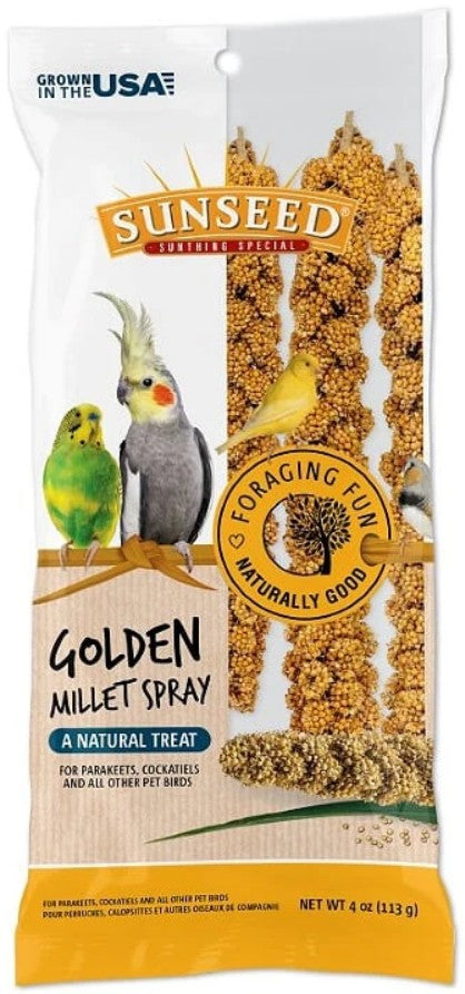 Picture of Sunseed V10971M Golden Millet Spray Natural Bird Treats