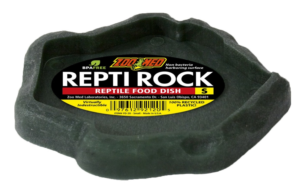 Picture of Zoo Med ZM92120M Repti Rock Reptile Food Dish
