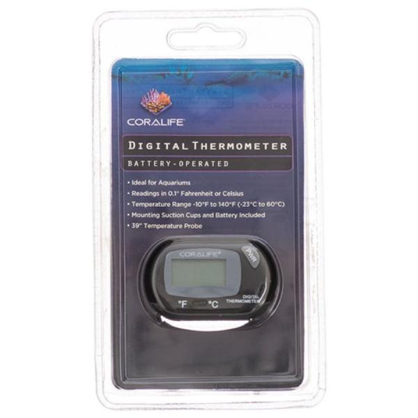 Picture of Coralife AF00232P Battery-Operated Digital Thermometer for Aquariums & Terrariums