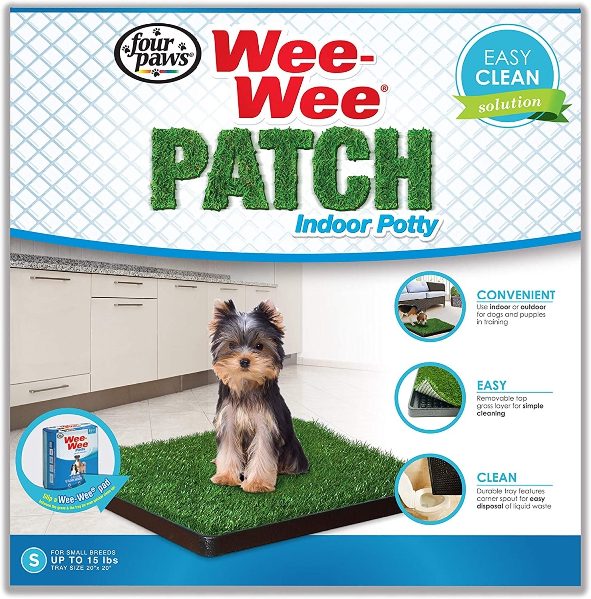 Picture of Four Paws FF15820P Wee Wee Patch Indoor Potty