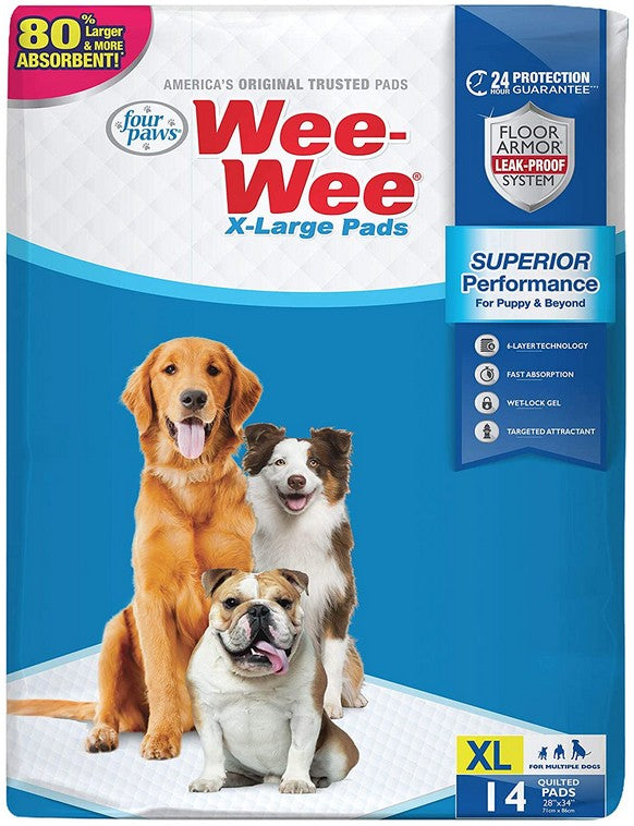 Picture of Four Paws FF01647N Extra Large Wee Wee Pads for Dogs
