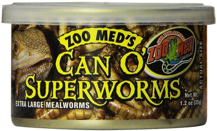 Picture of Zoo Med ZM40146M Can O Superworms Extra Large Mealworms